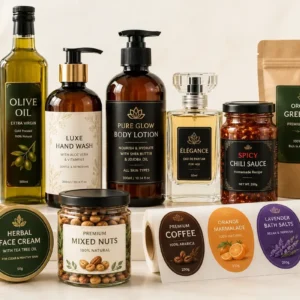 Premium Quality Product Labels