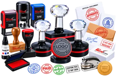 Digital Flash Stamps Services by Mini & Macro Services